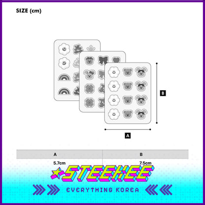 Wiggle Wiggle Cute Decorative Acne Patch Set of 36 by Steekee Korea 4401
