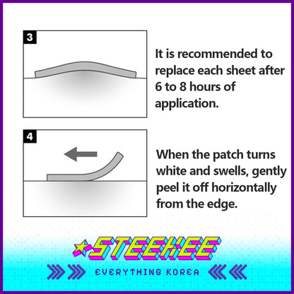 Wiggle Wiggle Cute Decorative Acne Patch Set of 36 by Steekee Korea 4401