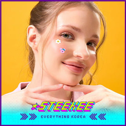 Wiggle Wiggle Cute Decorative Acne Patch Set of 36 by Steekee Korea 4401