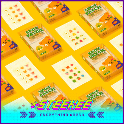 Wiggle Wiggle Cute Decorative Acne Patch Set of 36 by Steekee Korea 4401