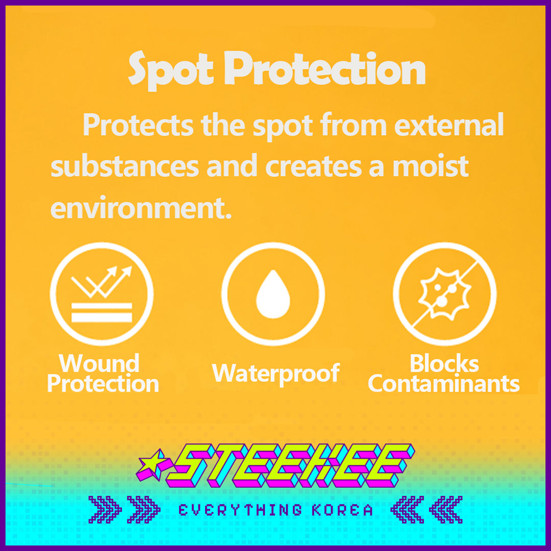 Wiggle Wiggle Cute Decorative Acne Patch Set of 36 by Steekee Korea 4401