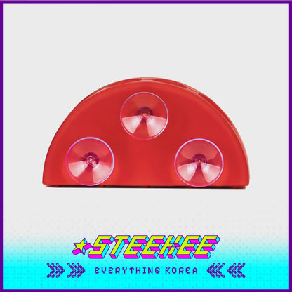 Wiggle Wiggle Rainbow Smile Suction-Cup Toothbrush Holder by Steekee Korea 4402