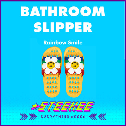 Wiggle Wiggle Cute Bathroom Non-slip Slippers by Steekee Korea 4403