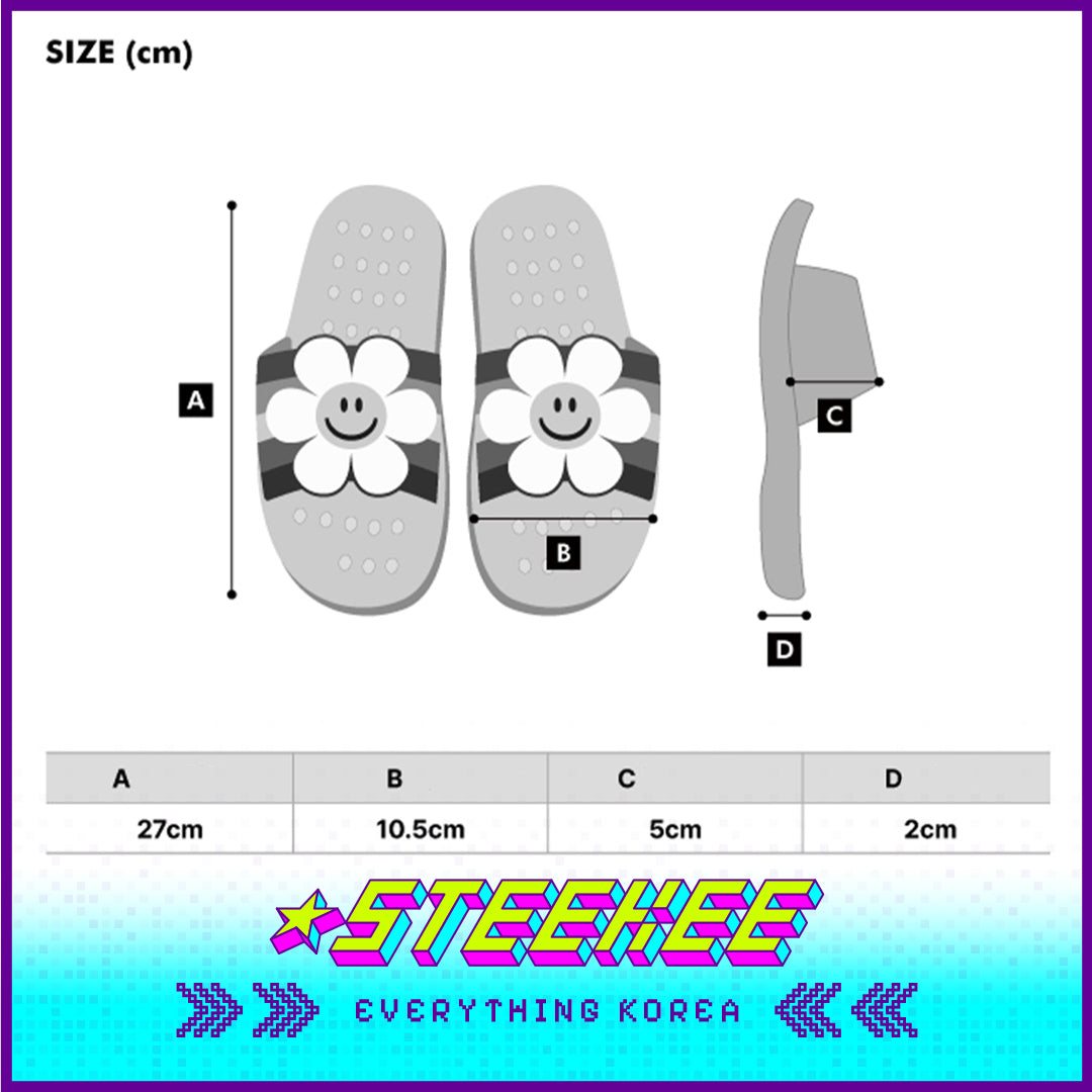 Wiggle Wiggle Cute Bathroom Non-slip Slippers by Steekee Korea 4403