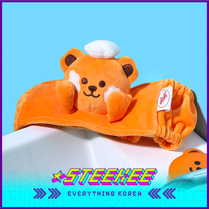 Wiggle Wiggle Cute Face Washing Headband by Steekee Korea 4404