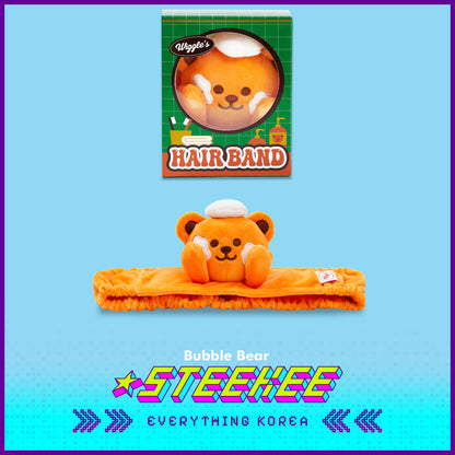 Wiggle Wiggle Cute Face Washing Headband by Steekee Korea 4404