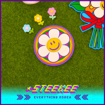 Wiggle Wiggle Cute Round Portable Handheld Mirror by Steekee Korea 4406