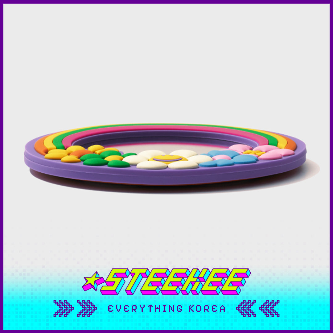 Wiggle Wiggle Cute Round Portable Handheld Mirror by Steekee Korea 4406