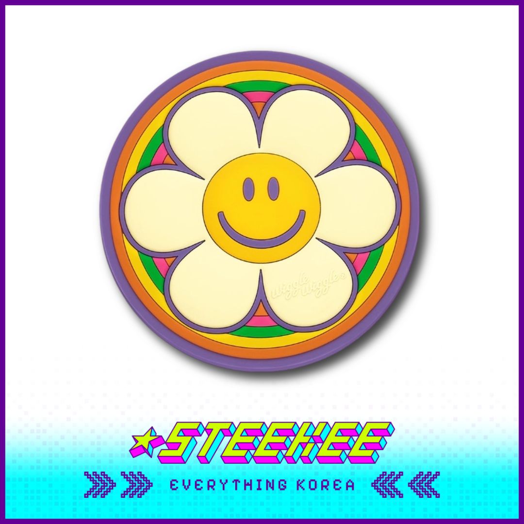 Wiggle Wiggle Cute Round Portable Handheld Mirror by Steekee Korea 4406