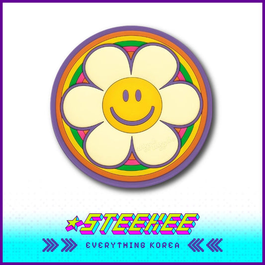 Wiggle Wiggle Cute Round Portable Handheld Mirror by Steekee Korea 4406