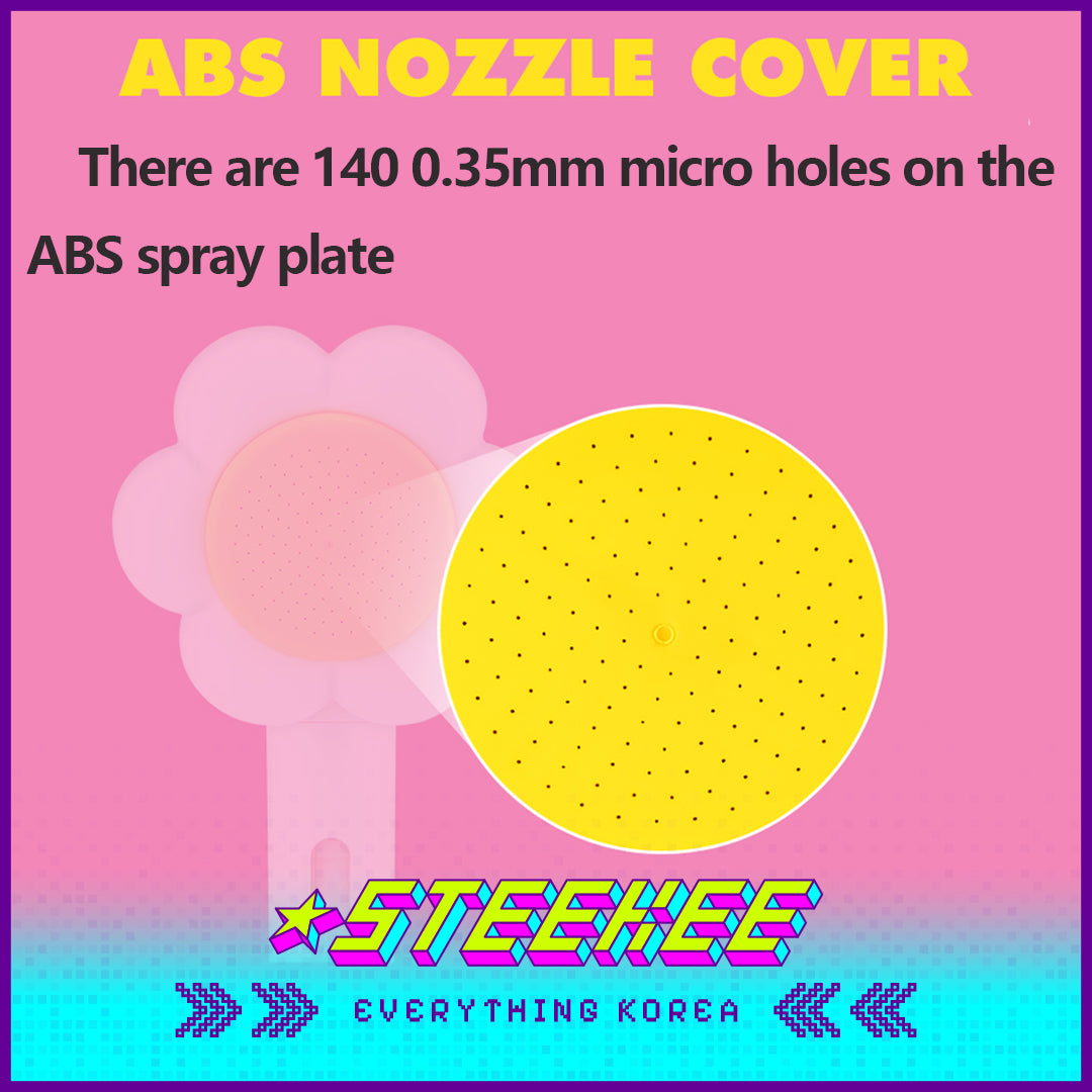 Wiggle Wiggle Flower Shaped Filter Showerhead by Steekee Korea 4407