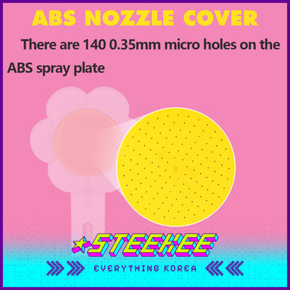 Wiggle Wiggle Flower Shaped Filter Showerhead by Steekee Korea 4407