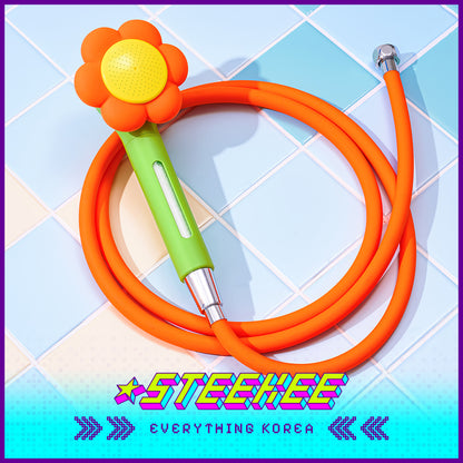 Wiggle Wiggle Flower Shaped Filter Showerhead by Steekee Korea 4407