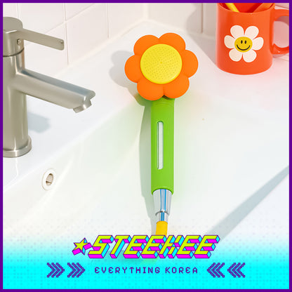 Wiggle Wiggle Flower Shaped Filter Showerhead by Steekee Korea 4407