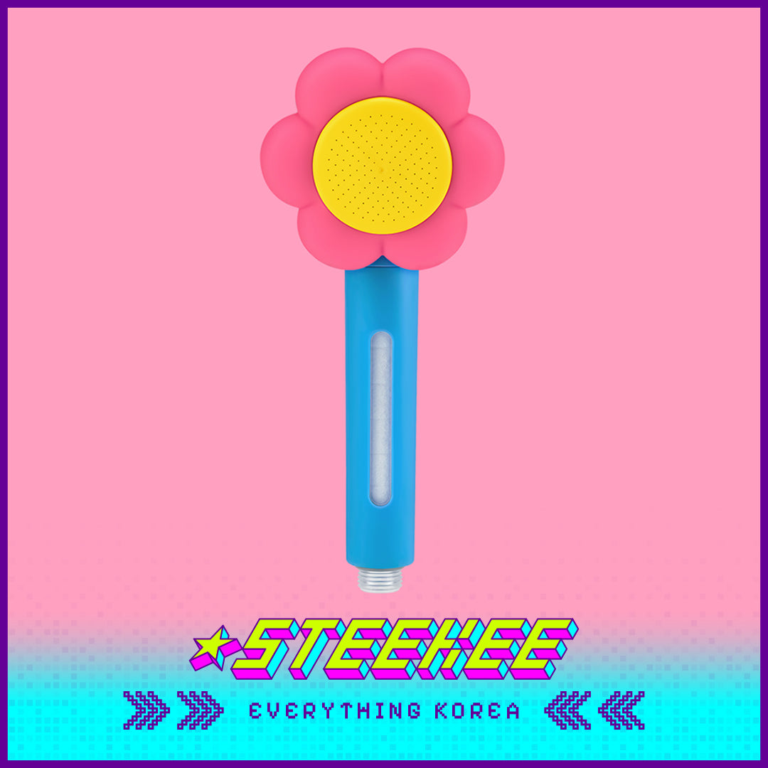 Wiggle Wiggle Flower Shaped Filter Showerhead by Steekee Korea 4407