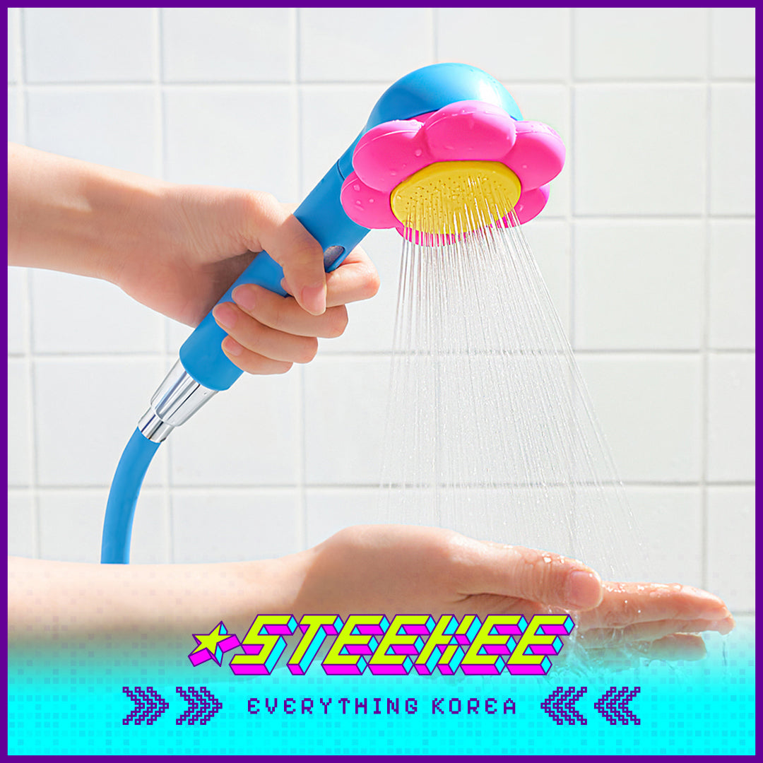 Wiggle Wiggle Flower Shaped Filter Showerhead by Steekee Korea 4407