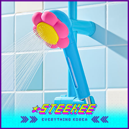 Wiggle Wiggle Flower Shaped Filter Showerhead by Steekee Korea 4407