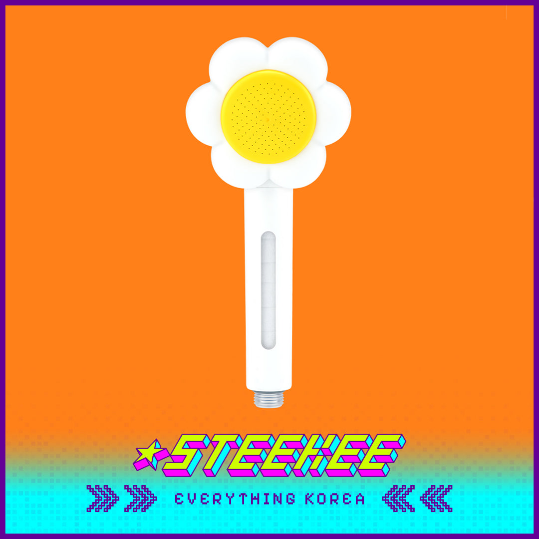 Wiggle Wiggle Flower Shaped Filter Showerhead by Steekee Korea 4407