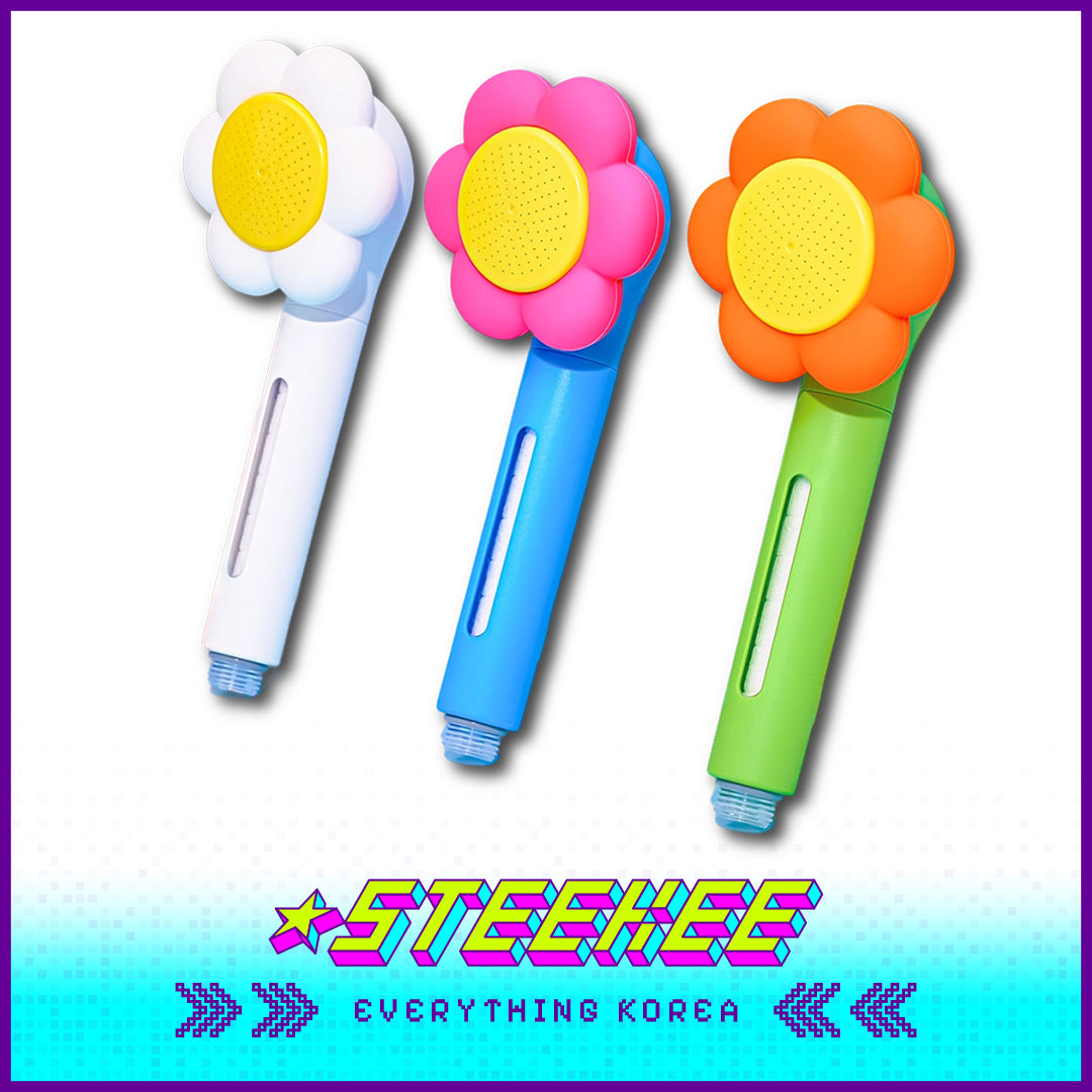 Wiggle Wiggle Flower Shaped Filter Showerhead by Steekee Korea 4407