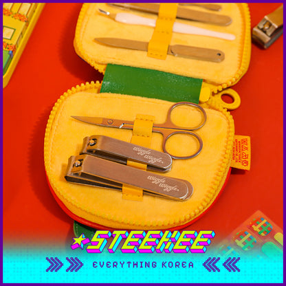 Wiggle Wiggle Cute Nail Clipper Set by Steekee Korea 4408