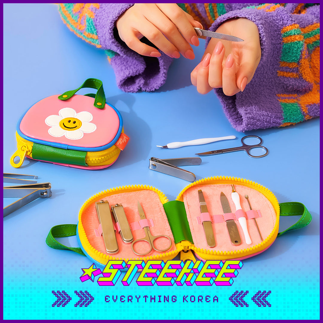 Wiggle Wiggle Cute Nail Clipper Set by Steekee Korea 4408
