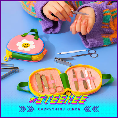 Wiggle Wiggle Cute Nail Clipper Set by Steekee Korea 4408