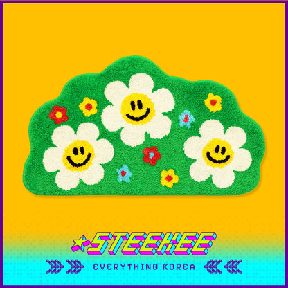 Wiggle Wiggle Bathroom Entrance Door Carpet Mat by Steekee Korea 4409