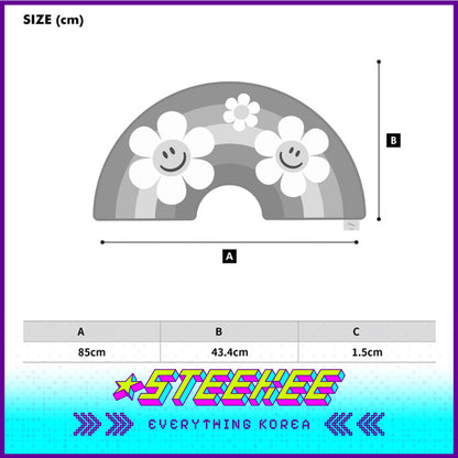 Wiggle Wiggle Bathroom Entrance Door Carpet Mat by Steekee Korea 4409