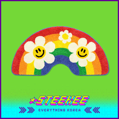 Wiggle Wiggle Bathroom Entrance Door Carpet Mat by Steekee Korea 4409