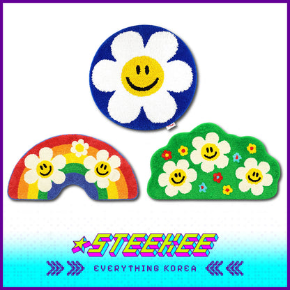 Wiggle Wiggle Bathroom Entrance Door Carpet Mat by Steekee Korea 4409