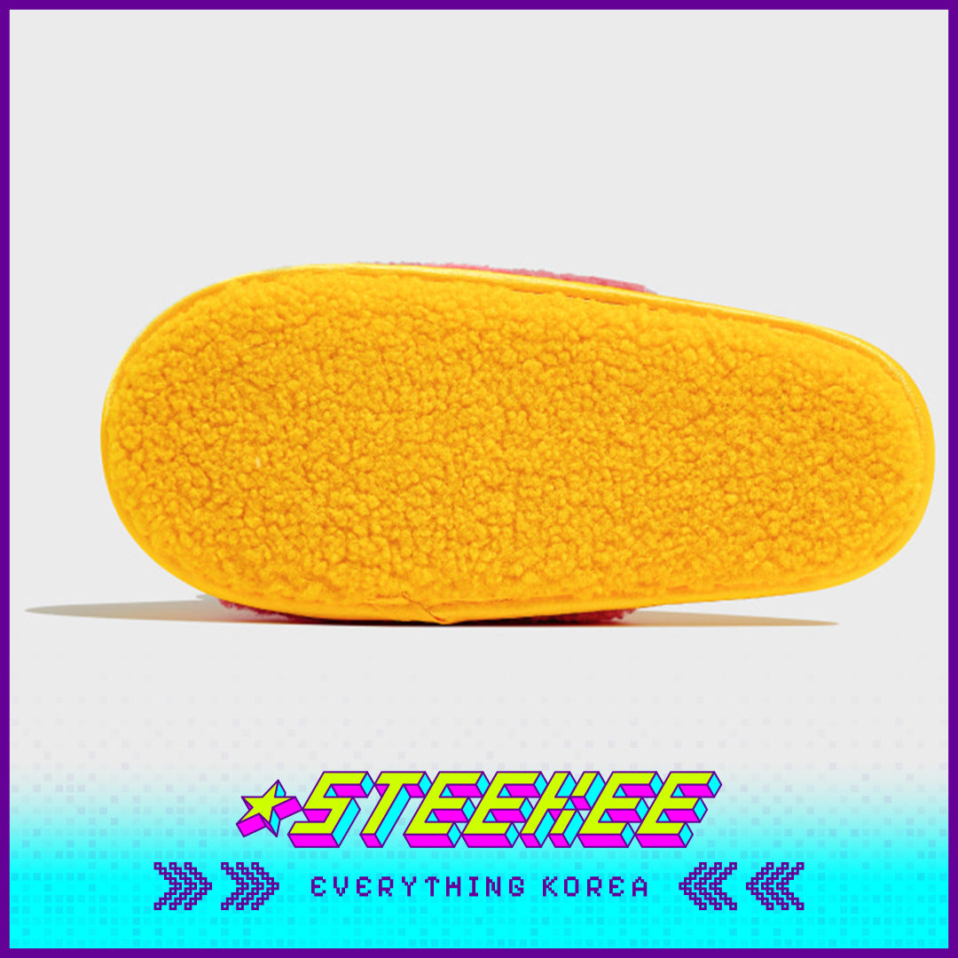 Wiggle Wiggle Plush Washable Home Non-slip Slippers by Steekee Korea 4410