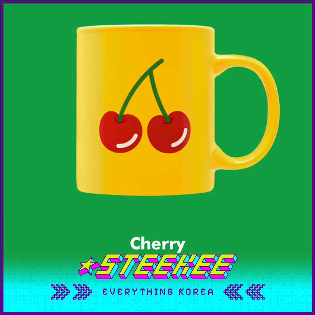 Wiggle Wiggle Colorful Mug Ceramic Cup by Steekee Korea 4411