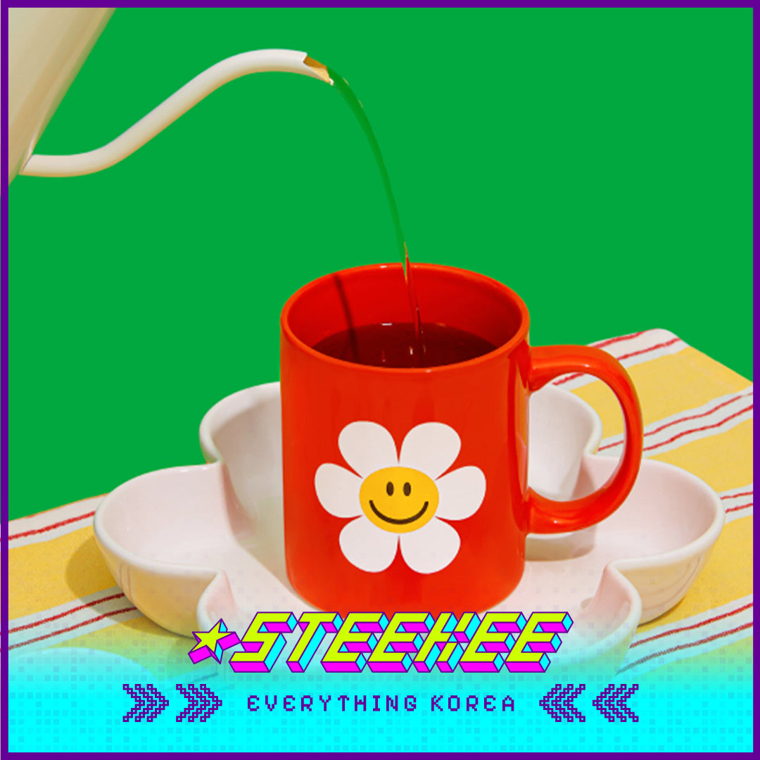 Wiggle Wiggle Colorful Mug Ceramic Cup by Steekee Korea 4411