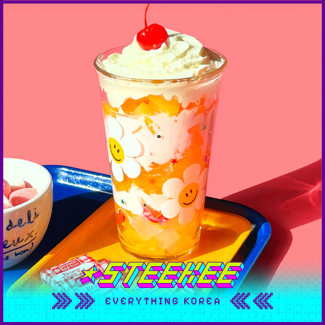 Wiggle Wiggle X Glasslock Co-Branded Glass Cup Set of 2 by Steekee Korea 4413