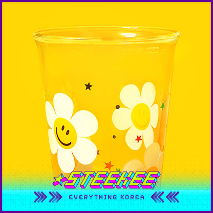 Wiggle Wiggle X Glasslock Co-Branded Glass Cup Set of 2 by Steekee Korea 4413