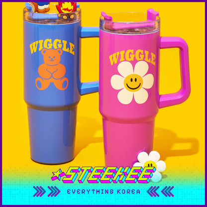 Wiggle Wiggle Large Capacity 304 Stainless Steel Thermos Cup by Steekee Korea 4414