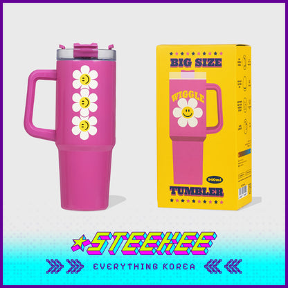 Wiggle Wiggle Large Capacity 304 Stainless Steel Thermos Cup by Steekee Korea 4414