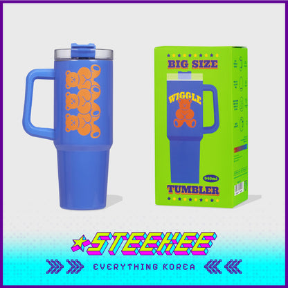 Wiggle Wiggle Large Capacity 304 Stainless Steel Thermos Cup by Steekee Korea 4414