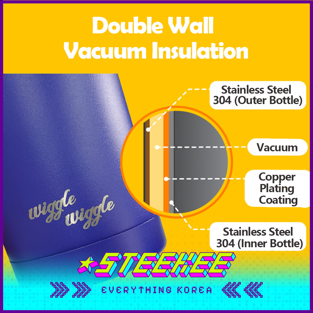 Wiggle Wiggle X Lock n Lock 304 Stainless Steel Thermos Cup by Steekee Korea 4415