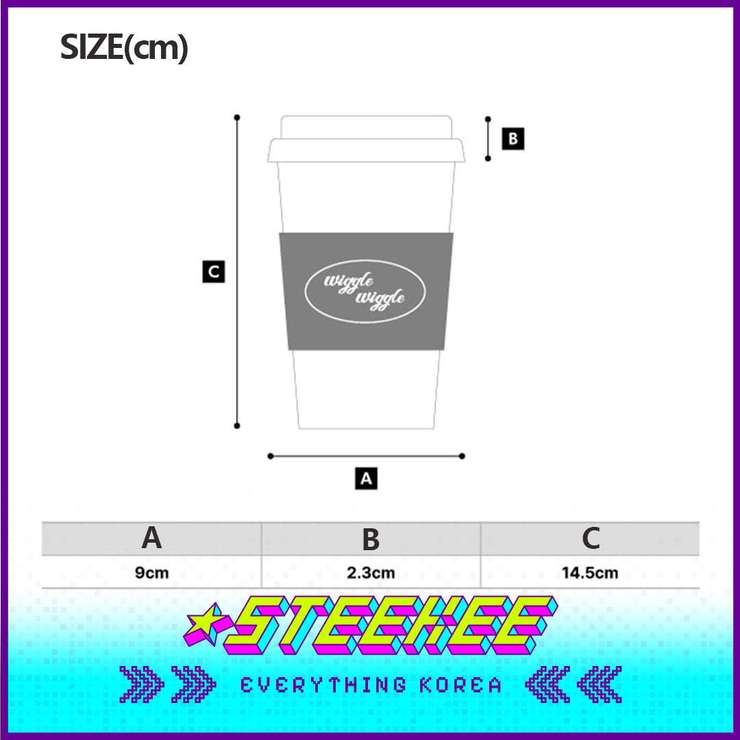 Wiggle Wiggle Eco-Friendly Degradable Bamboo Cup Water Cup by Steekee Korea 4417