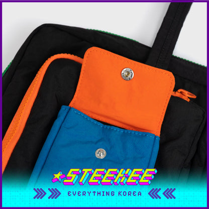 Wiggle Wiggle Black Nylon Dual-Purpose Laptop Bag 15.6-inch by Steekee Korea 4419