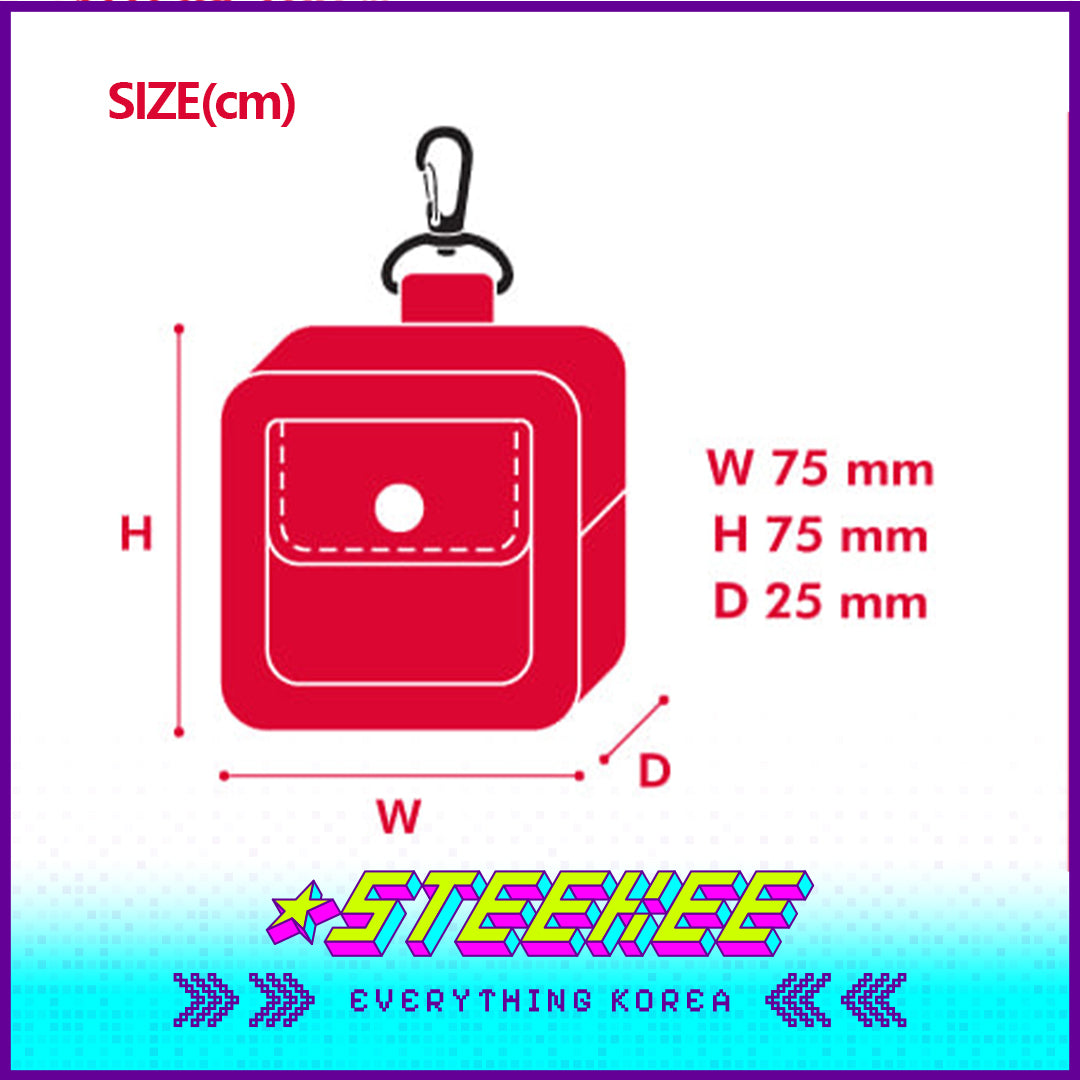 Wiggle Wiggle Nylon Earphone AirPods Protective Case Storage Bag by Steekee Korea 4420