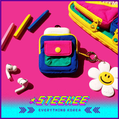 Wiggle Wiggle Nylon Earphone AirPods Protective Case Storage Bag by Steekee Korea 4420