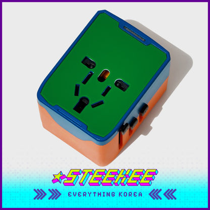 Wiggle Wiggle Color Charging Adapter Converter by Steekee Korea 4423
