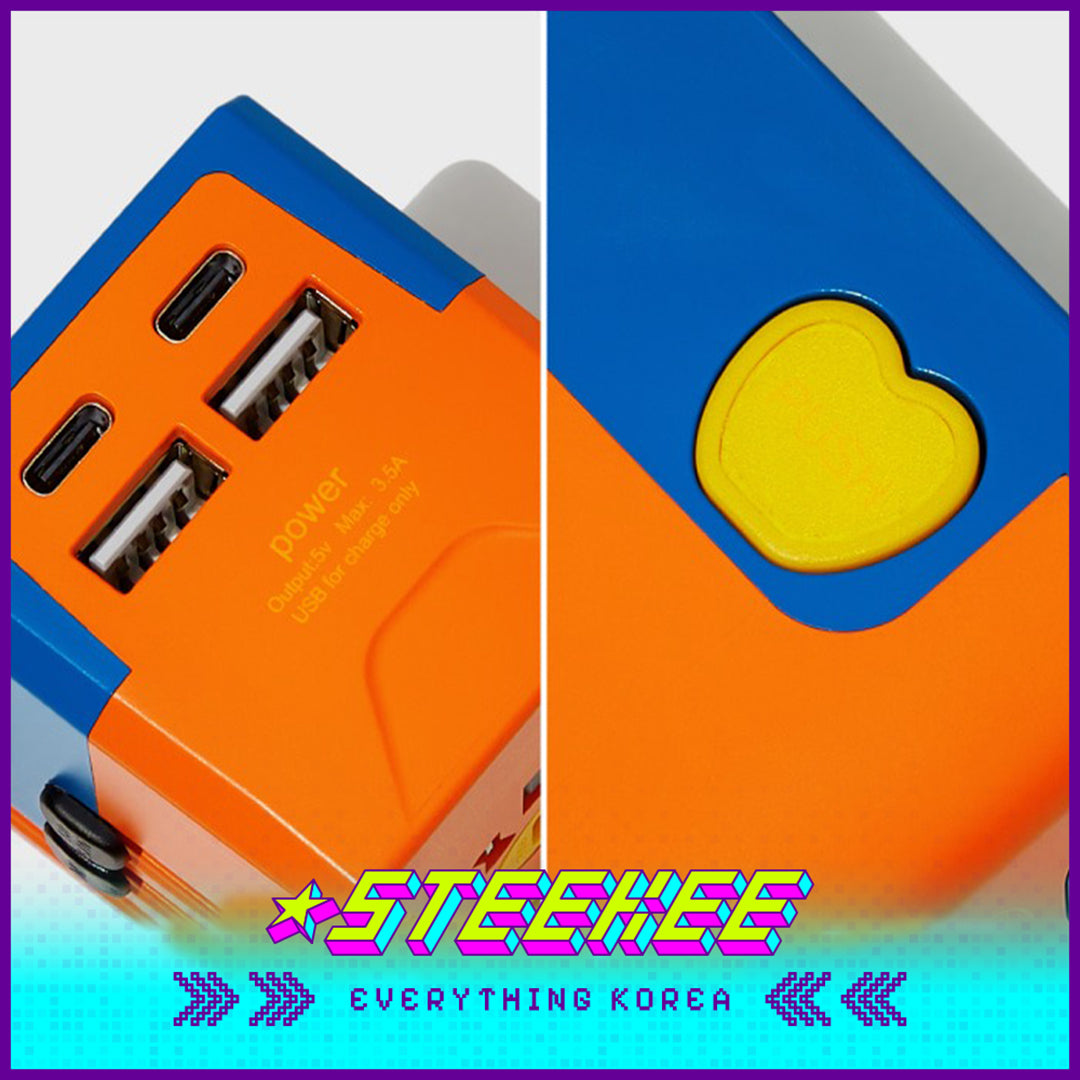 Wiggle Wiggle Color Charging Adapter Converter by Steekee Korea 4423
