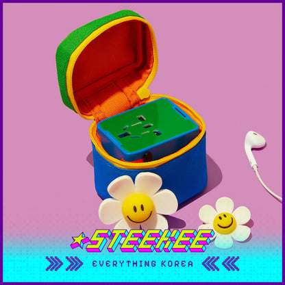 Wiggle Wiggle Color Charging Adapter Converter by Steekee Korea 4423