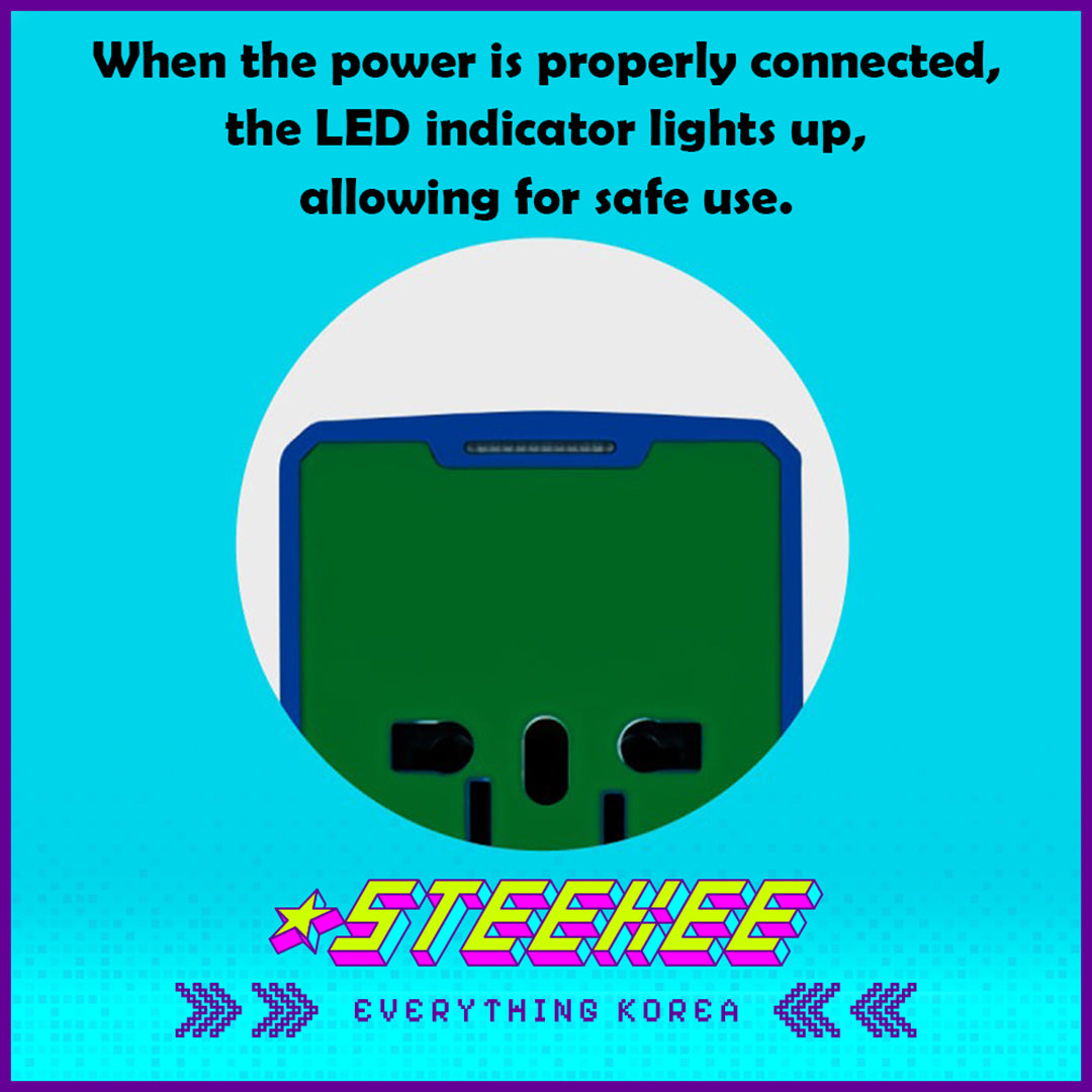 Wiggle Wiggle Color Charging Adapter Converter by Steekee Korea 4423