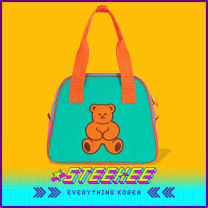 Wiggle Wiggle Colorful Portable Insulated Lunch Bag by Steekee Korea 4424