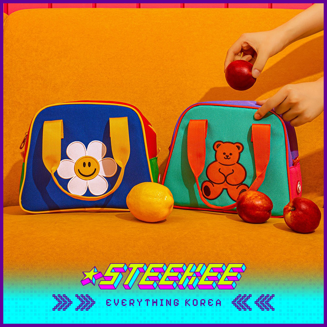 Wiggle Wiggle Colorful Portable Insulated Lunch Bag by Steekee Korea 4424