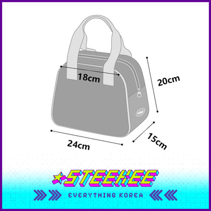 Wiggle Wiggle Colorful Portable Insulated Lunch Bag by Steekee Korea 4424